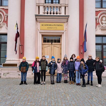 Ģederta Eliasa Jelgavas Vēstures un mākslas muzeja apmeklējums ar 3.klasēm